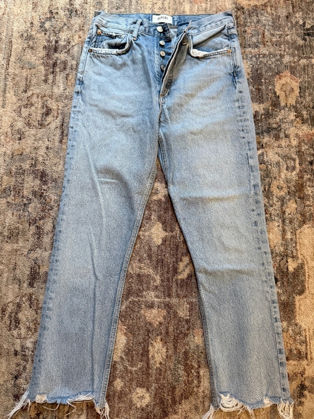 AGolde Riley Crop Jeans - Picture 2 of 4